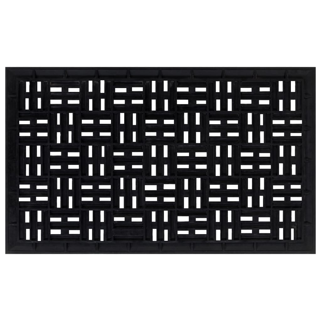 Door Mat Rectangular 45X75 Cm Rubber